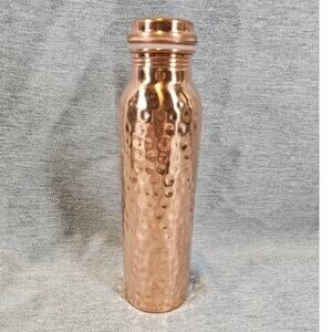 Hammered Copper Water Bottle
